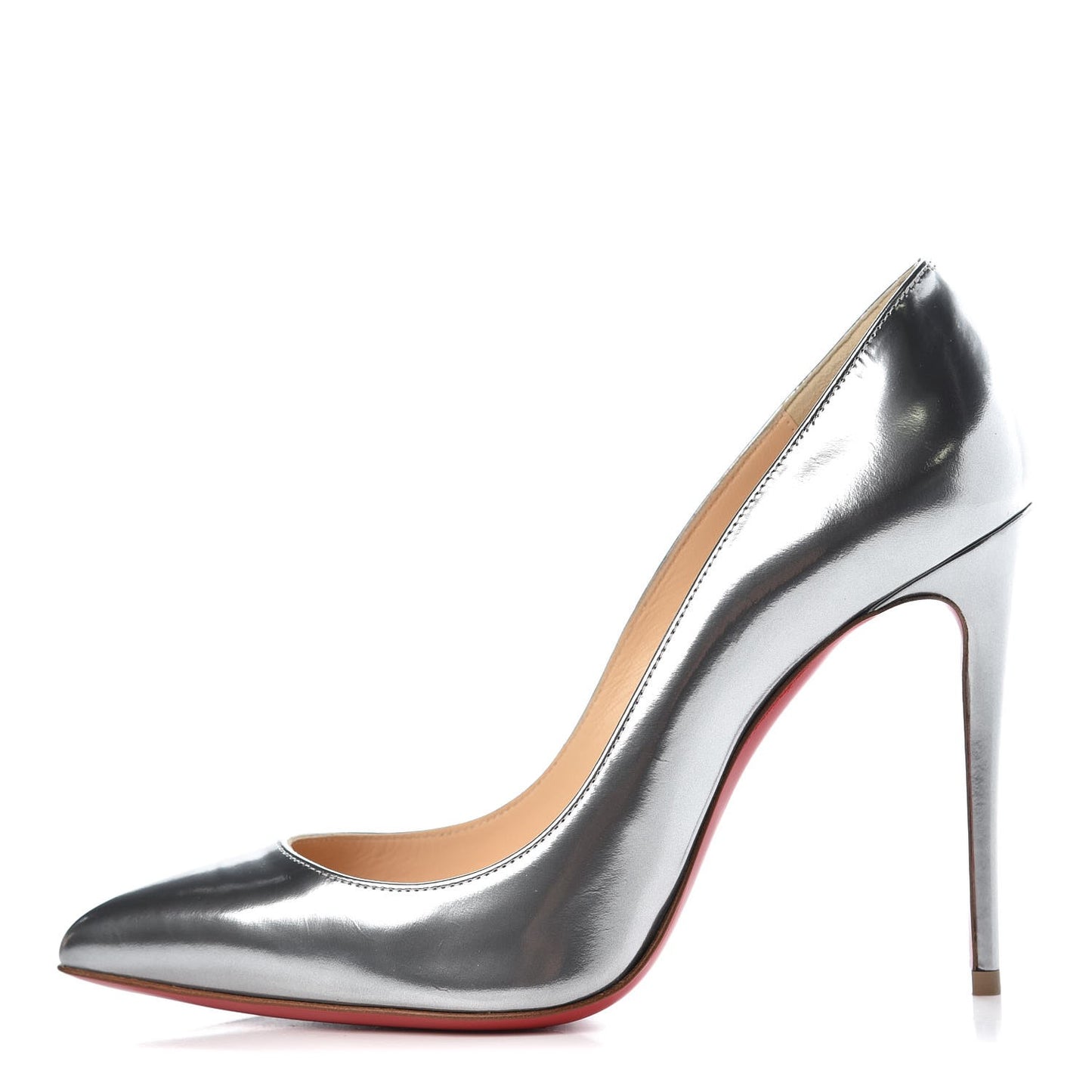 Pigalle Follies 100 Pumps 37.5 Antispecchio Silver