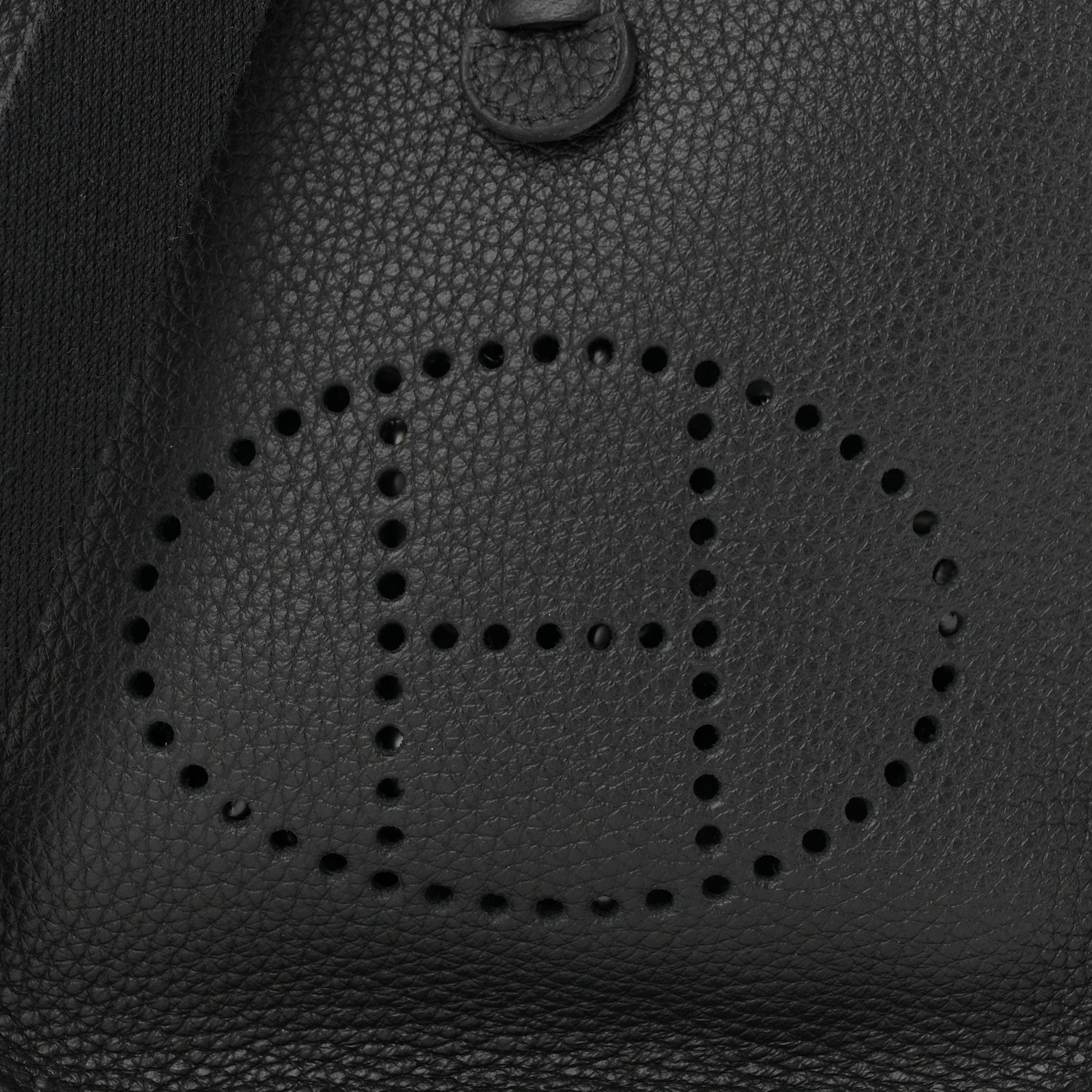 Hermes Taurillon Clemence Evelyne TPM Black 8 of 11
