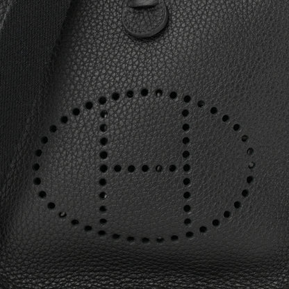 Hermes Taurillon Clemence Evelyne TPM Black 8 of 11