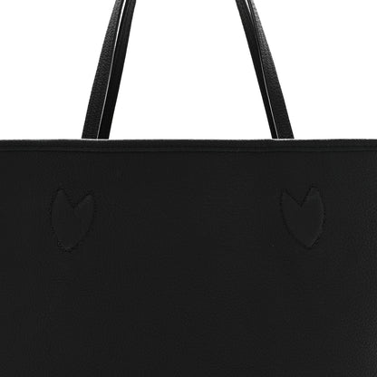 Louis Vuitton Monogram Calfskin Neo Neverfull Inside Out MM Black 11 of 16