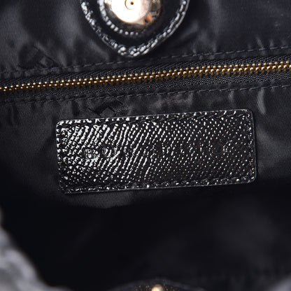 Burberry Patent Grained Calfskin Little Crush Black 6 of 8