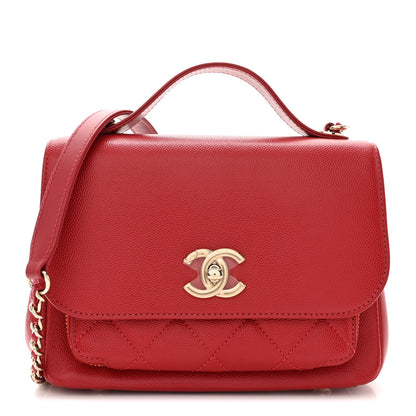 Chanel Caviar Quilted Small Business Affinity Flap Red 1 of 10