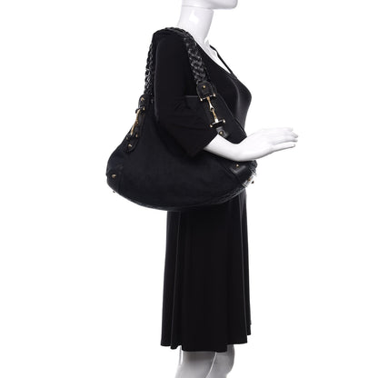 Gucci Monogram Medium Pelham Shoulder Bag Black 2 of 12