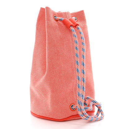 Hermes Les Cabanes Duffle Bag Orange Feu 3 of 11