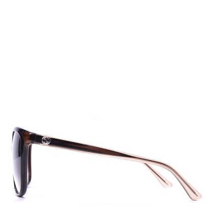 Gucci Square Frame Oversized Sunglasses GG3696/S Brown 3 of 8
