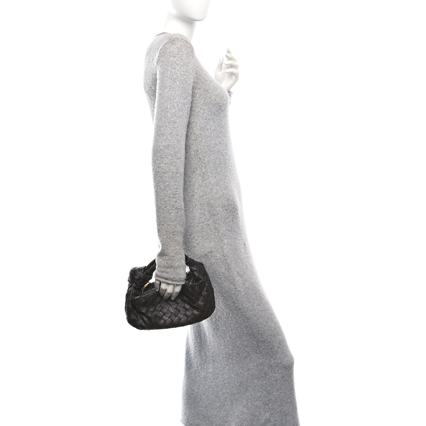 Nappa Intrecciato Mini Jodie Fondant