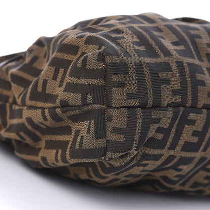 Fendi Zucca Cuoio Lucido Chef Hobo Tobacco Moro 15 of 17