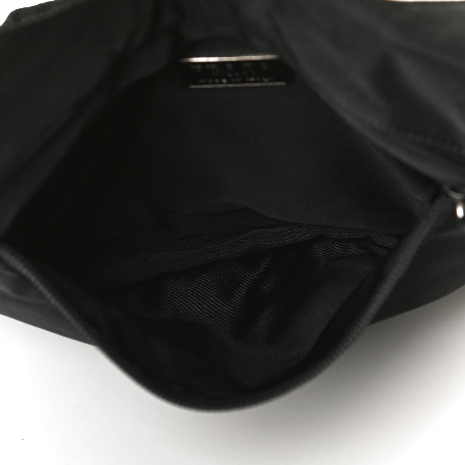 Prada Tessuto Nylon Crossbody Bag Black 6 of 13