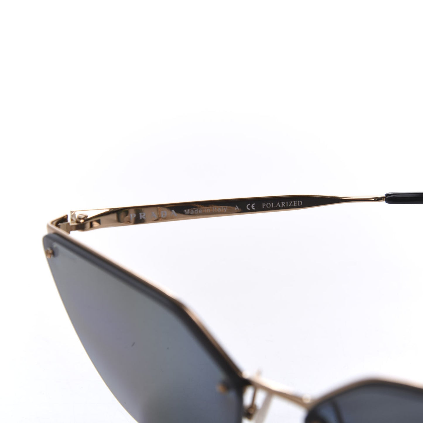 Polarized Cat Eye Sunglasses SPR 68T Black