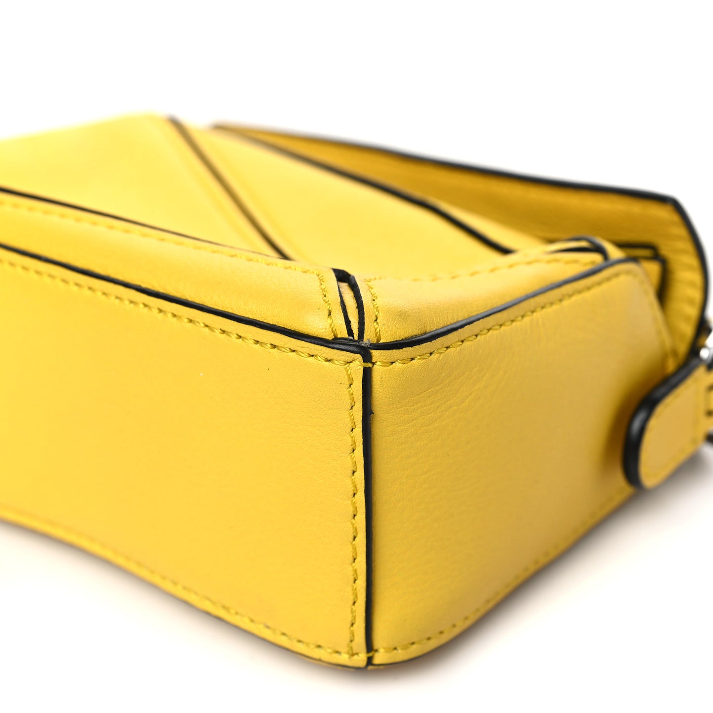 Calfskin Nano Puzzle Bag Yellow