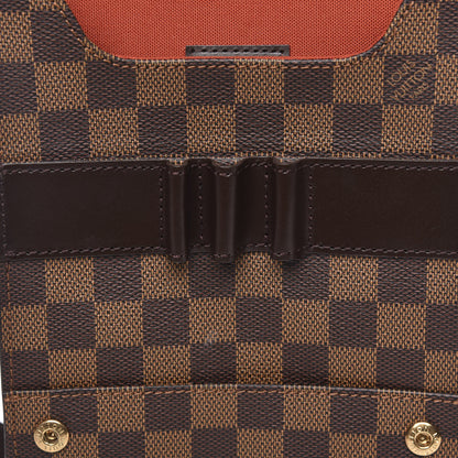 Louis Vuitton Damier Ebene Portobello Travel Shoulder Bag 12 of 13