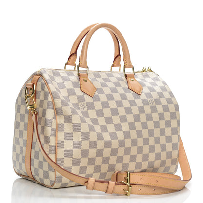 Louis Vuitton Damier Azur Speedy Bandouliere 30 3 of 8