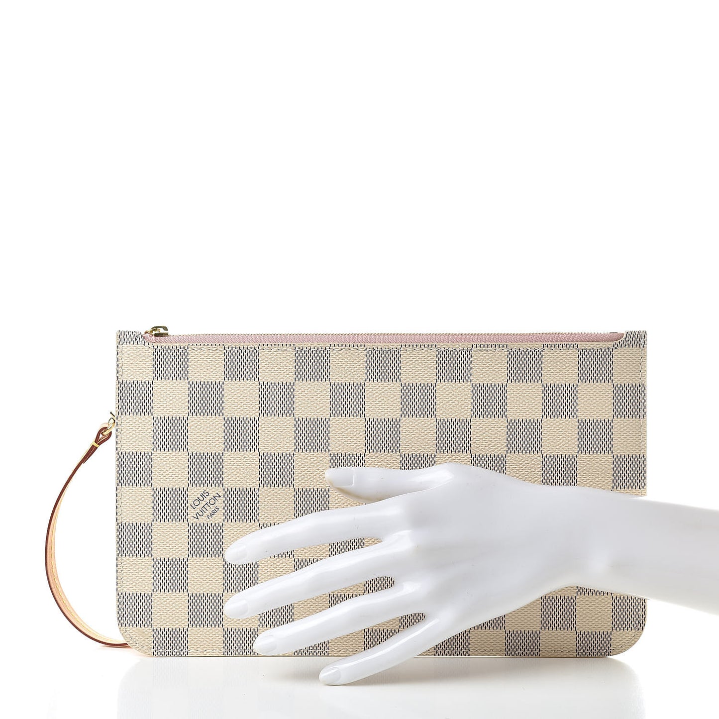 Damier Azur Neverfull MM GM Pochette Rose Ballerine