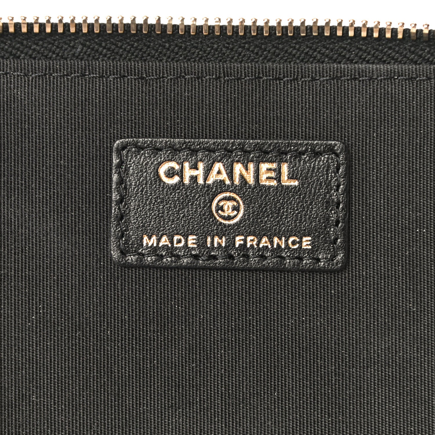 Chanel Lambskin Quilted Small Top Handle Vanity Case With Chain Black 6 of 12
