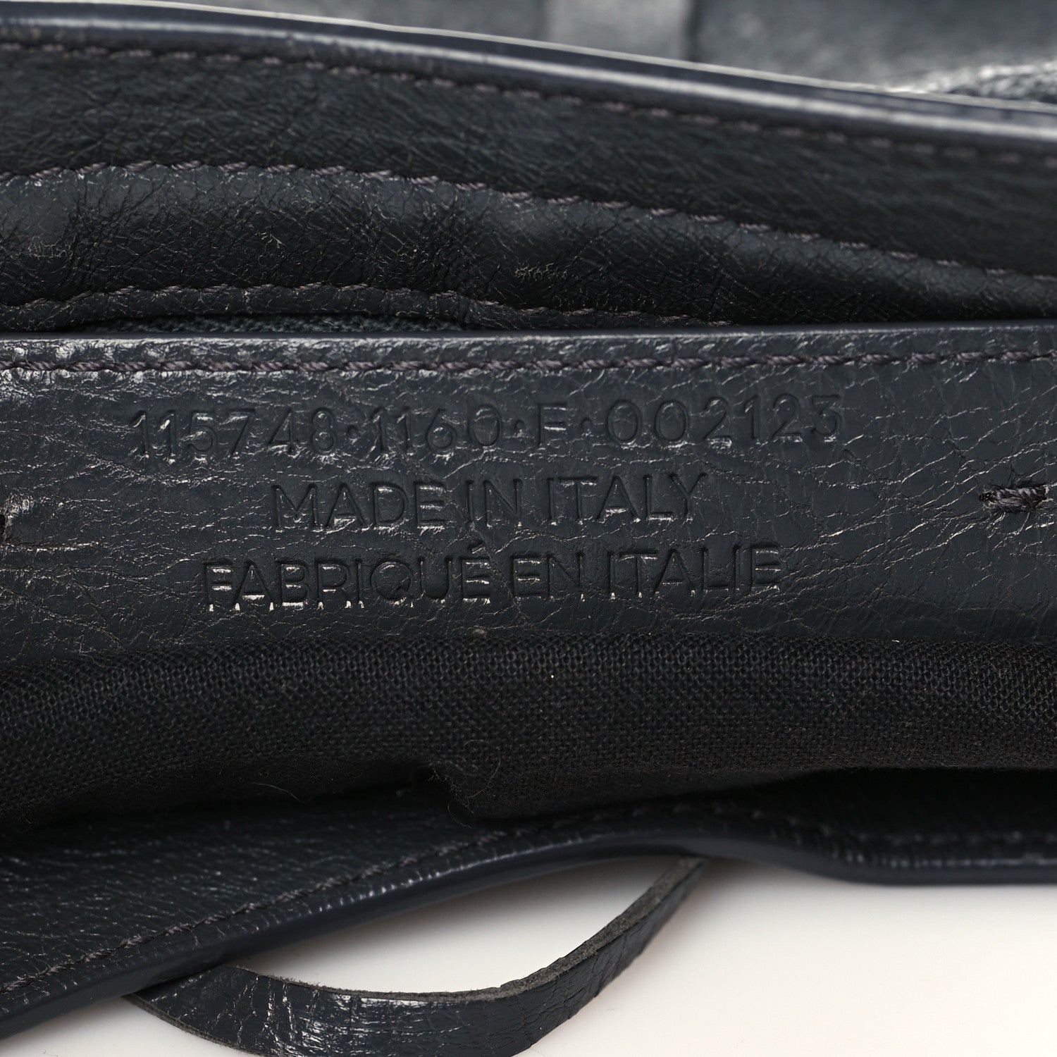Balenciaga Agneau Classic Hardware City Gris Fossile 7 of 8