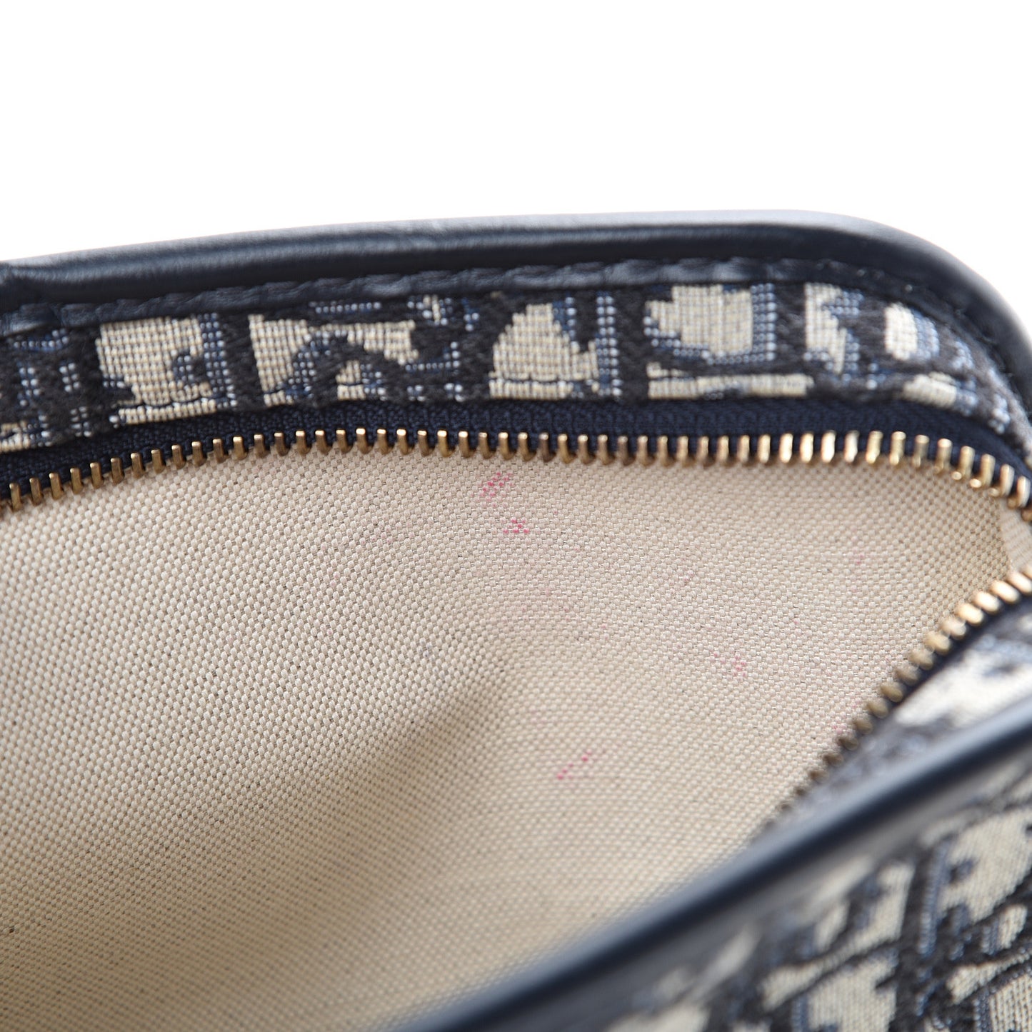 Oblique Diorquake Clutch Blue