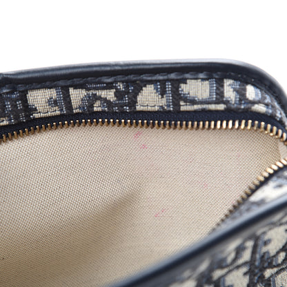 Christian Dior Oblique Diorquake Clutch Blue 7 of 7