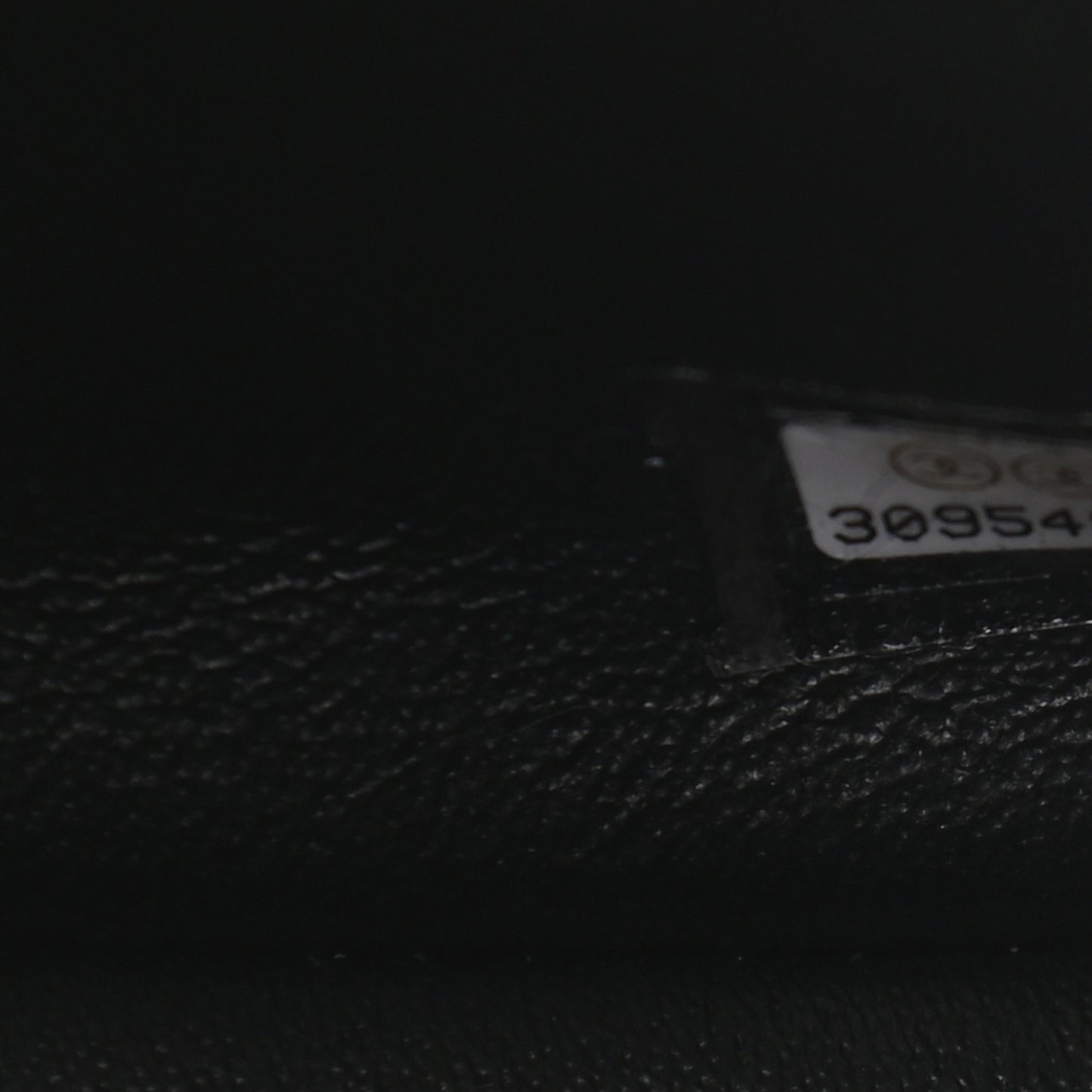 Lambskin Quilted Mini Square Flap Black