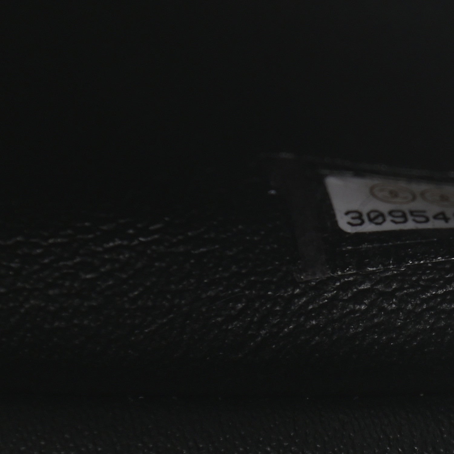 Chanel Lambskin Quilted Mini Square Flap Black 7 of 9