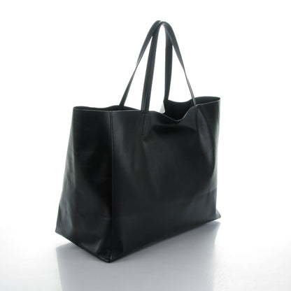 Celine Lambskin Horizontal Cabas Black 3 of 6
