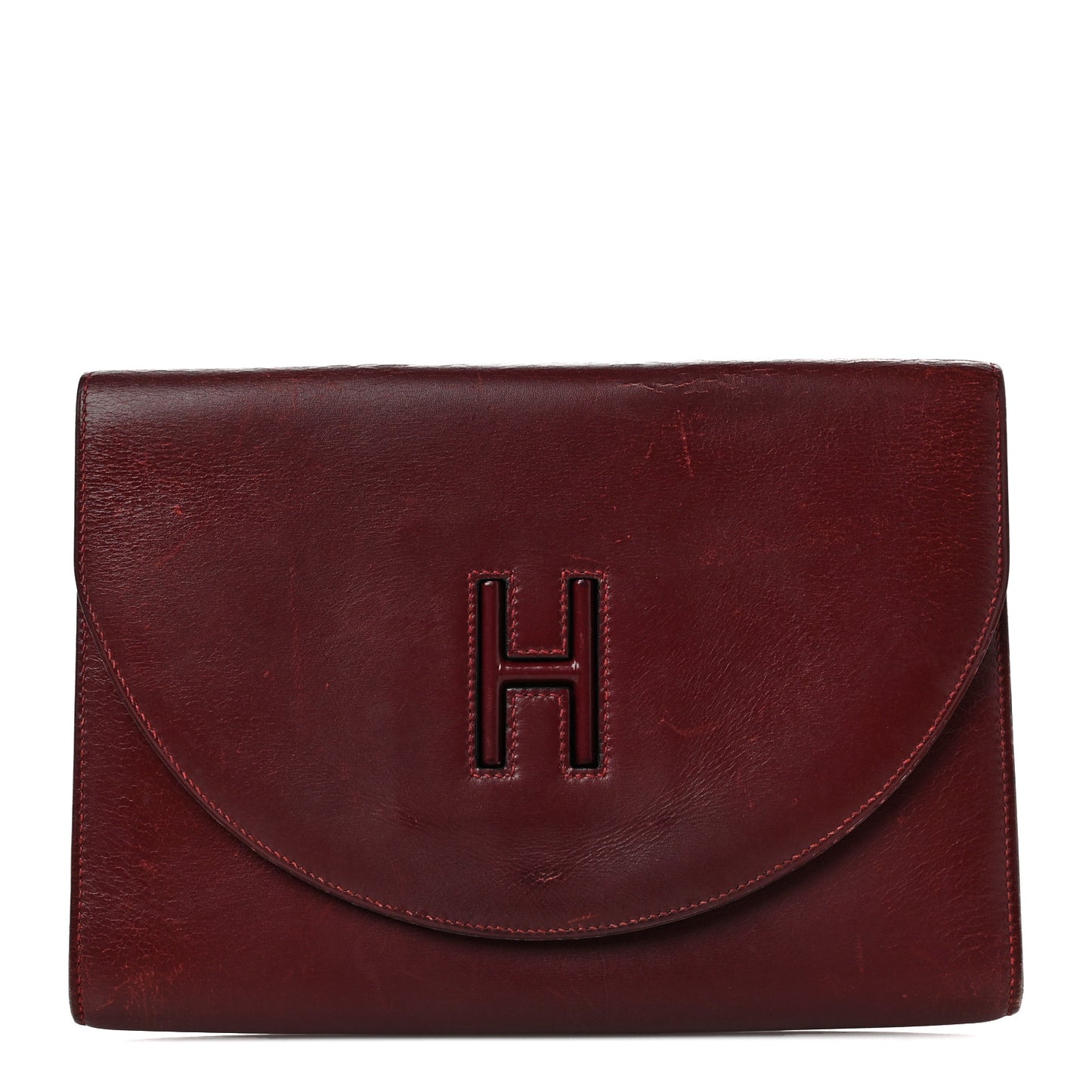Box Gaine Clutch Rouge H