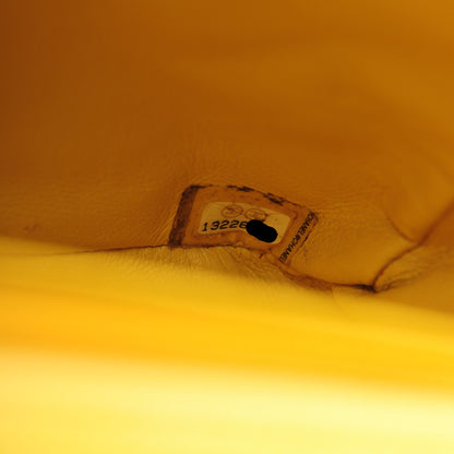 Chanel Caviar Quilted Jumbo Single Flap Yellow 8 of 8
