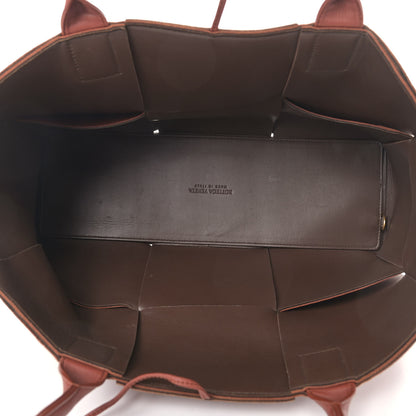 Bottega Veneta Nappa Maxi Intrecciato Medium Arco Tote Rust 6 of 13