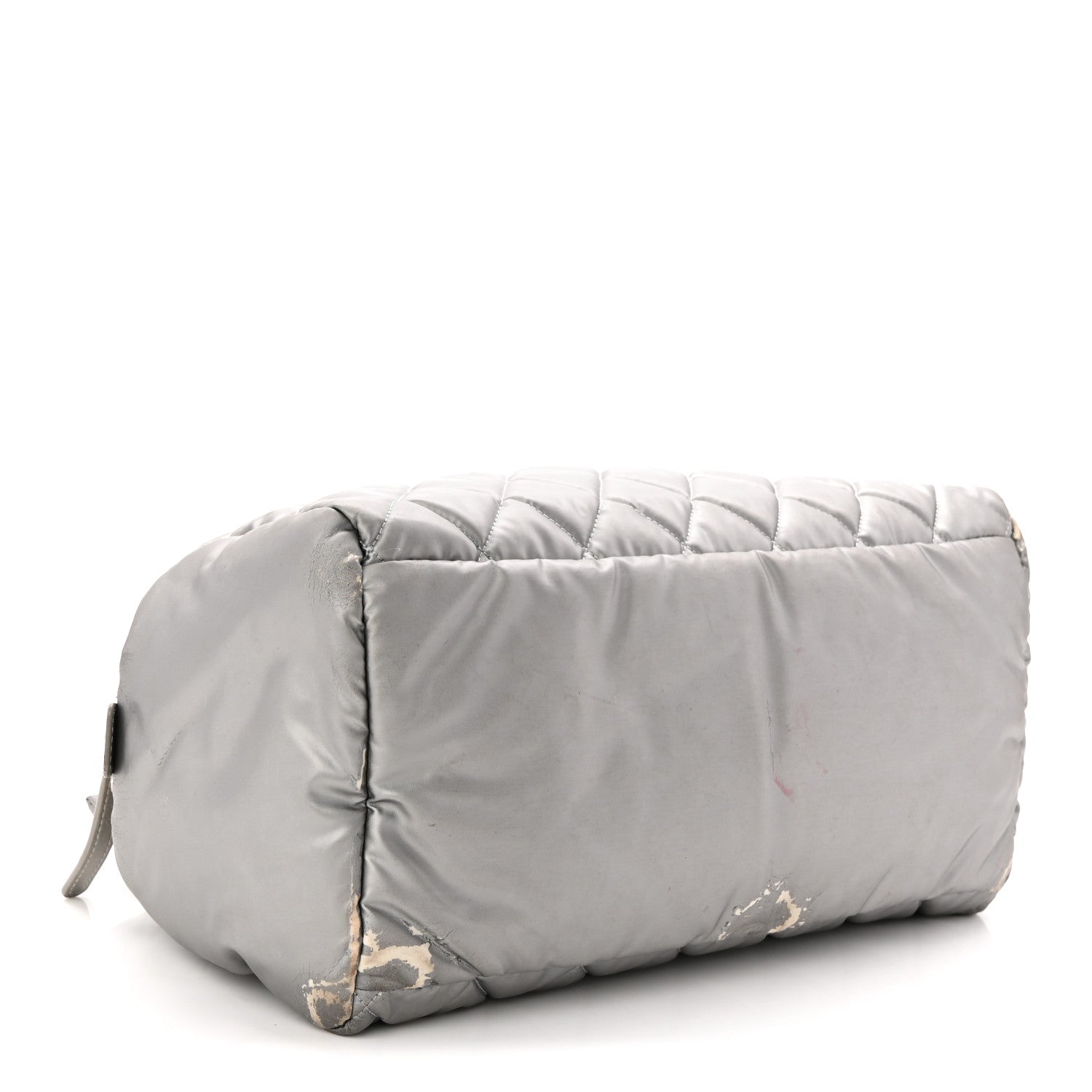 Chanel Nylon Coco Cocoon Zipped Tote Silver 1859204 – FASHIONPHILE