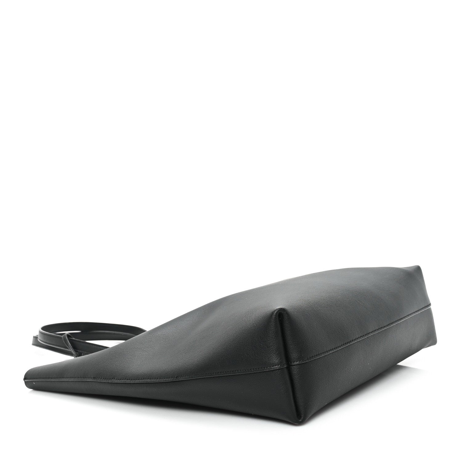 Saint Laurent Calfskin North-South Shopping Tote Black 5 of 12