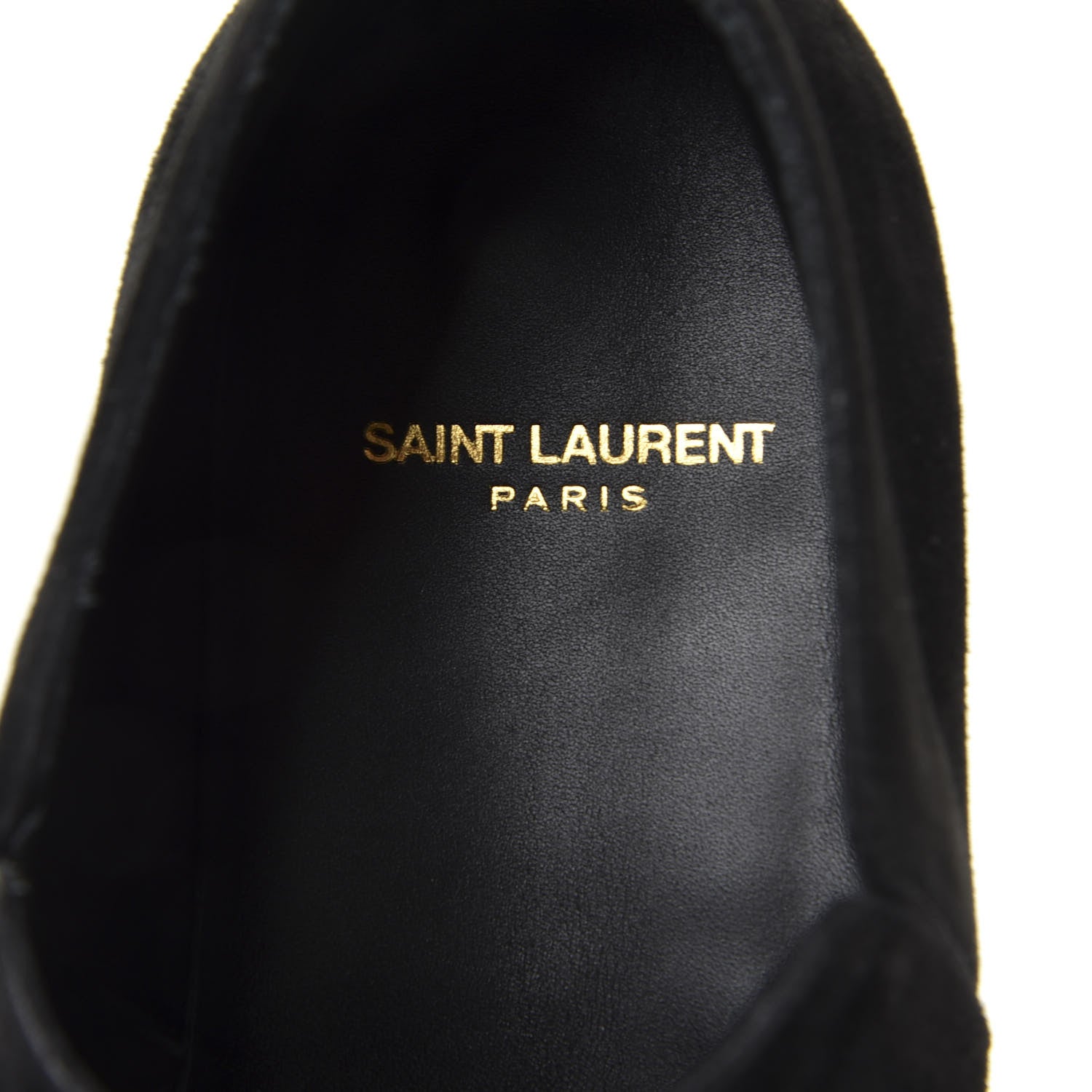 Saint Laurent Suede Slim Chelsea Boots 41.5 Black 9 of 10