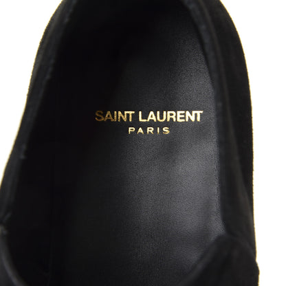 Saint Laurent Suede Slim Chelsea Boots 41.5 Black 9 of 10