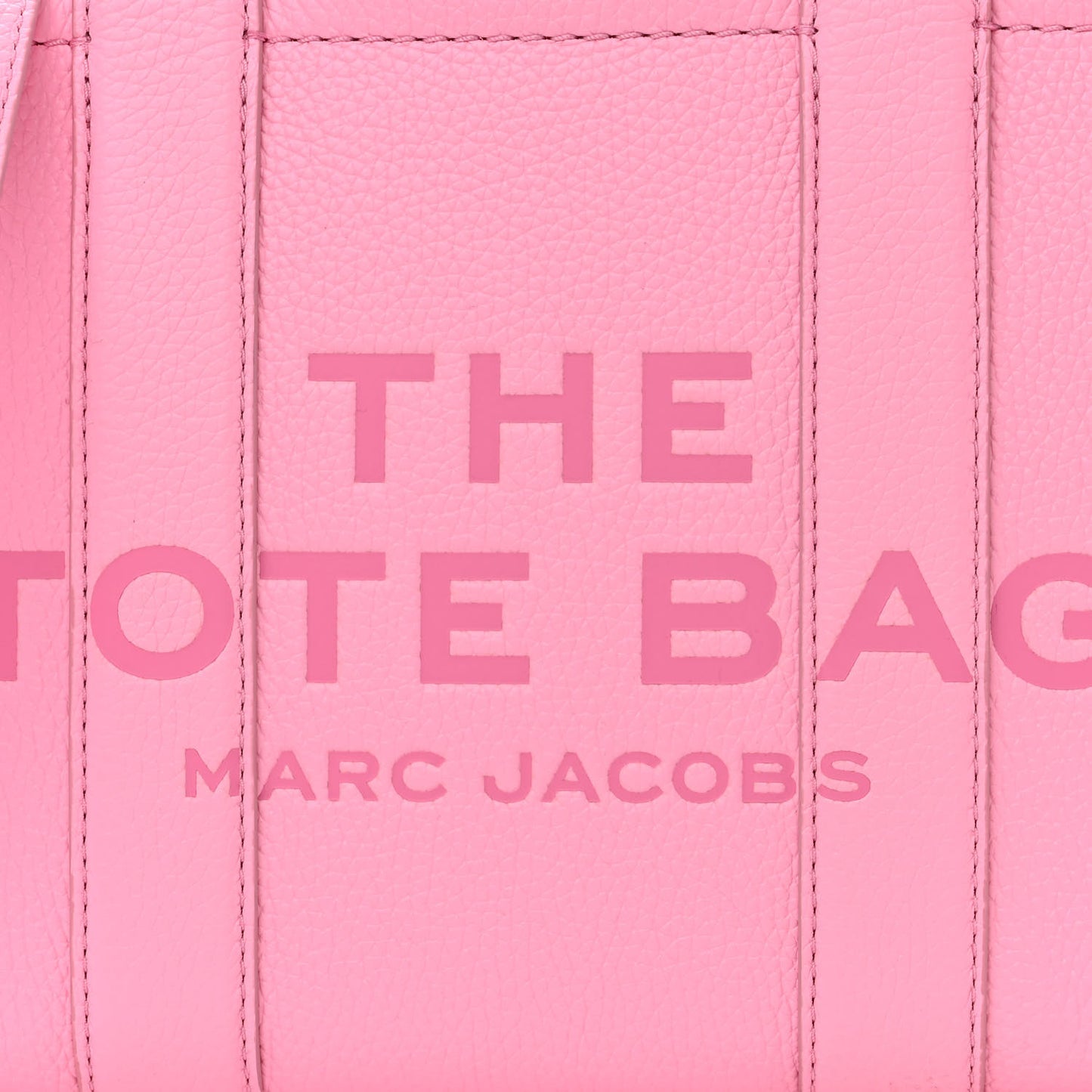 Grained Calfskin Small The Tote Bag Candy Pink