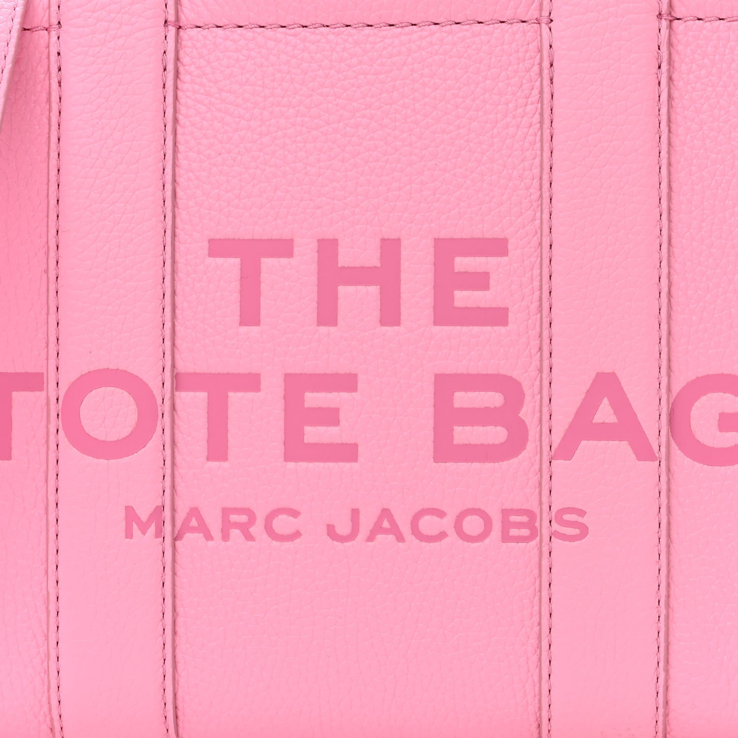 Marc Jacobs Grained Calfskin Small The Tote Bag Candy Pink 8 of 10