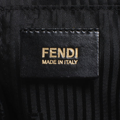 Fendi Patent Canvas Chameleon Tote Black 6 of 9