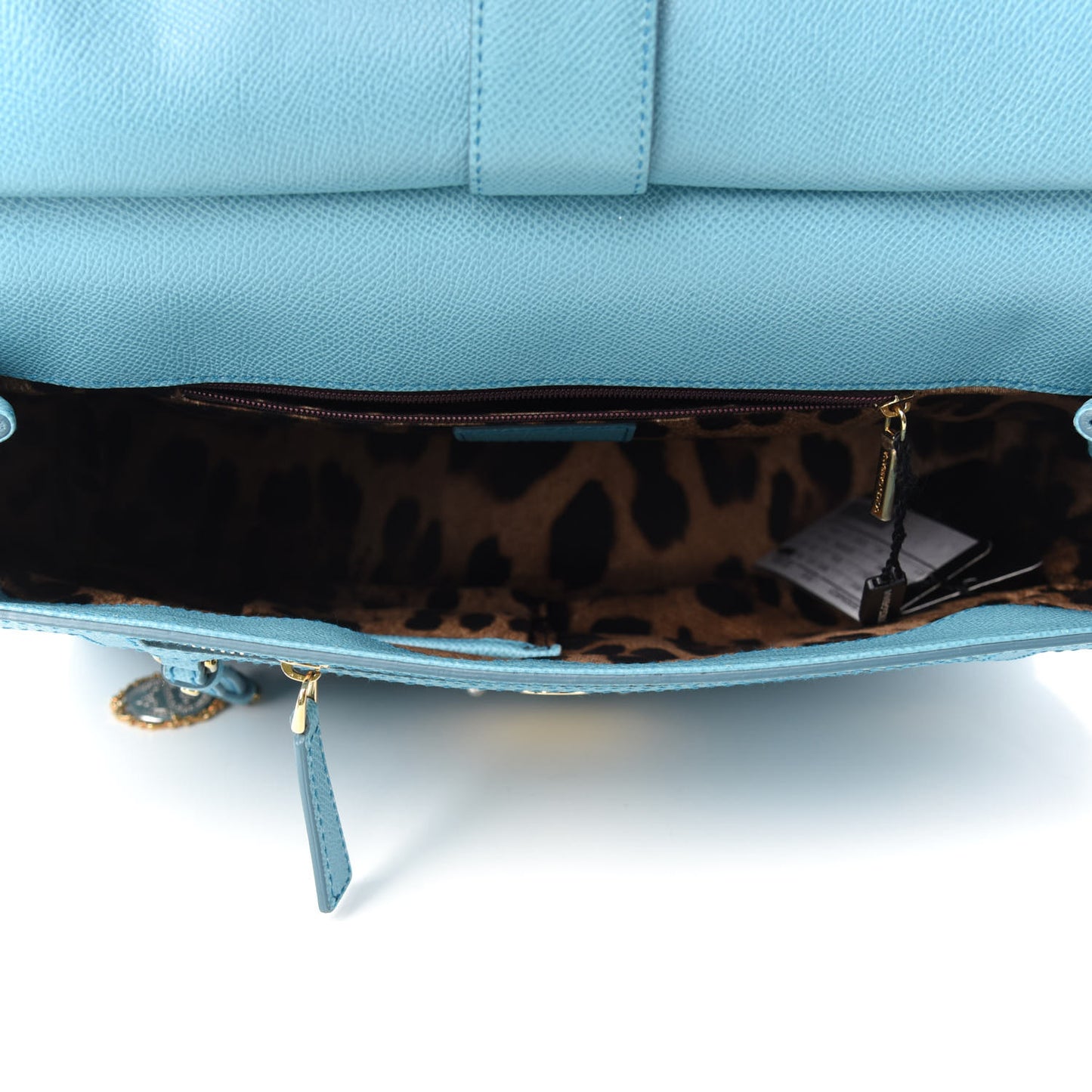 Dauphine Large Miss Sicily Satchel Light Blue