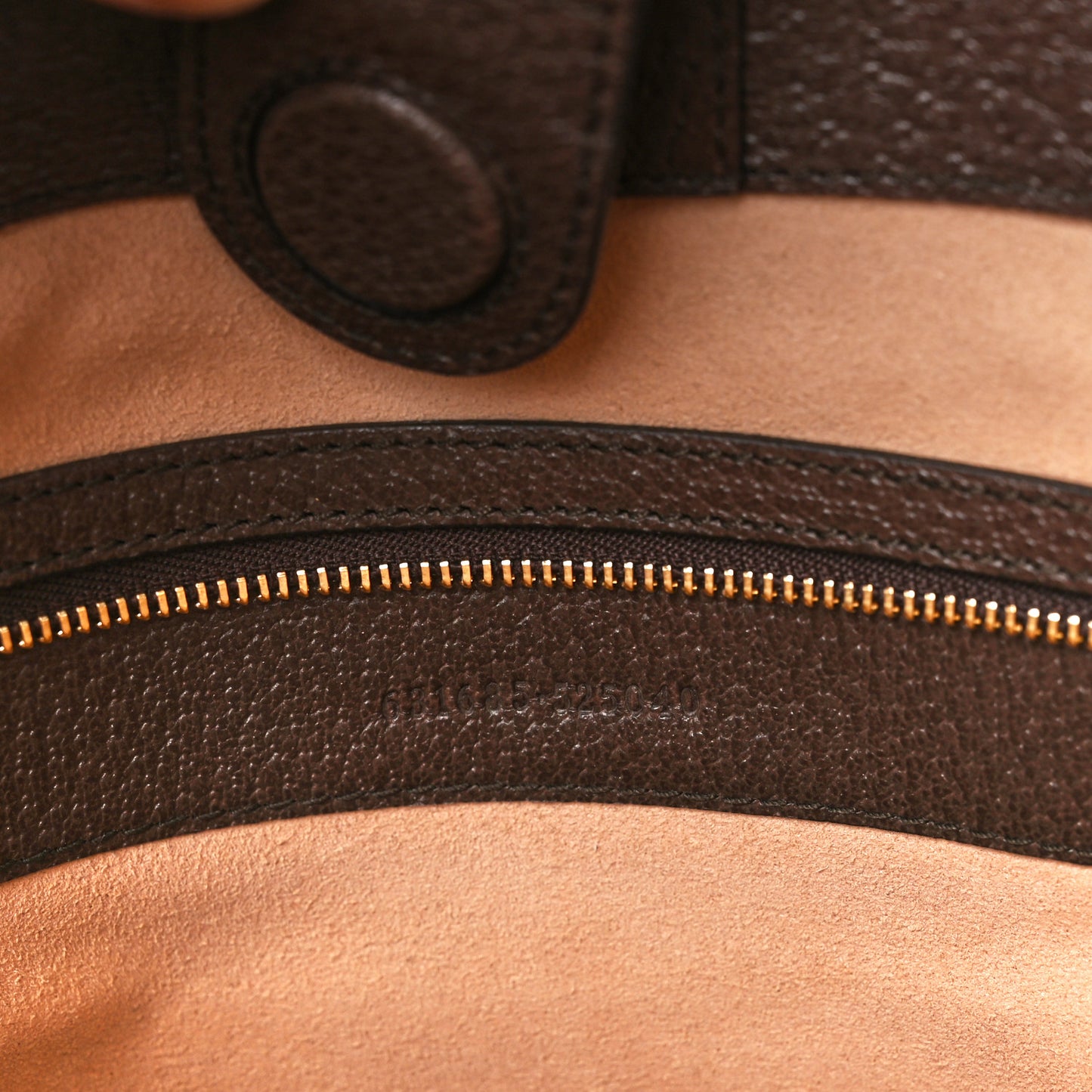 GG Supreme Monogram Medium Ophidia Shopping Tote Brown