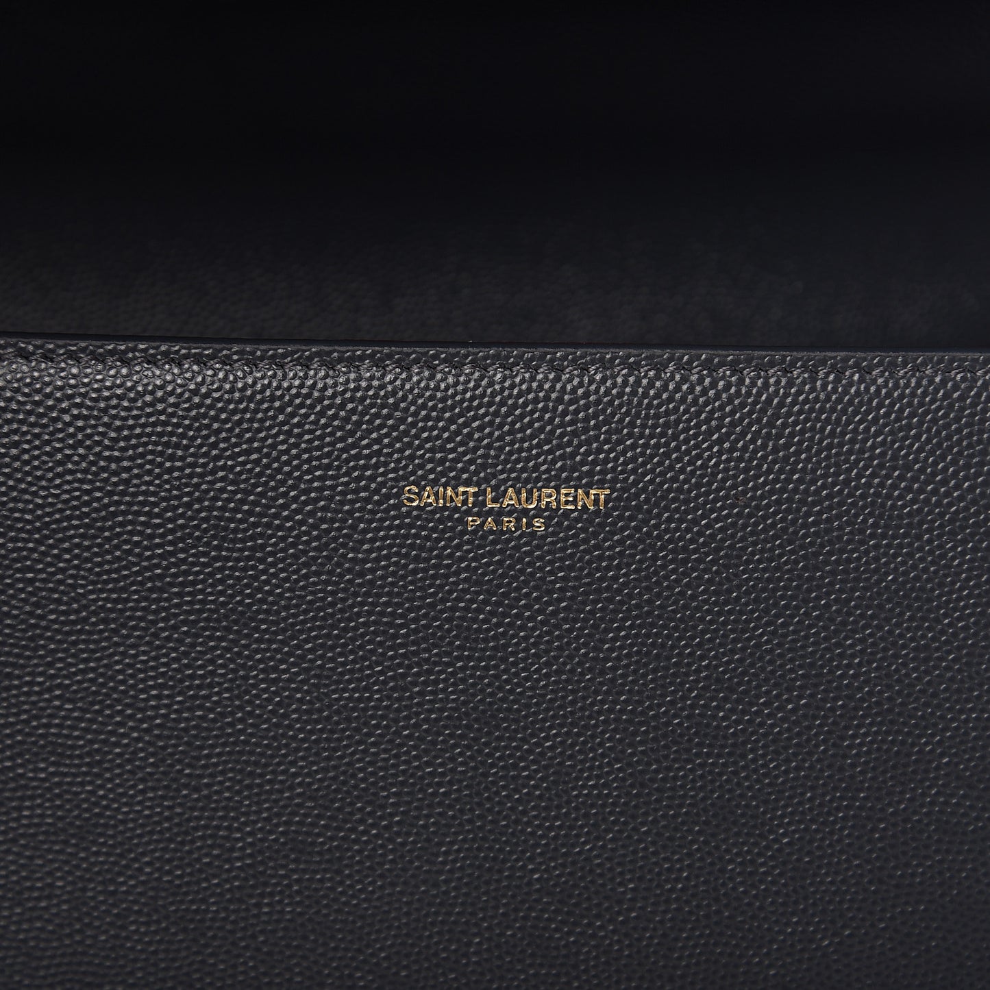 Grain de Poudre Medium Classic Monogram Cassandra Top Handle Dark Smog