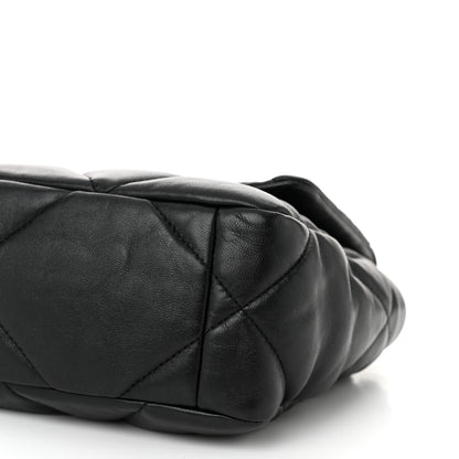 Chanel Lambskin Quilted Medium Chanel 19 Flap Black 10 of 10