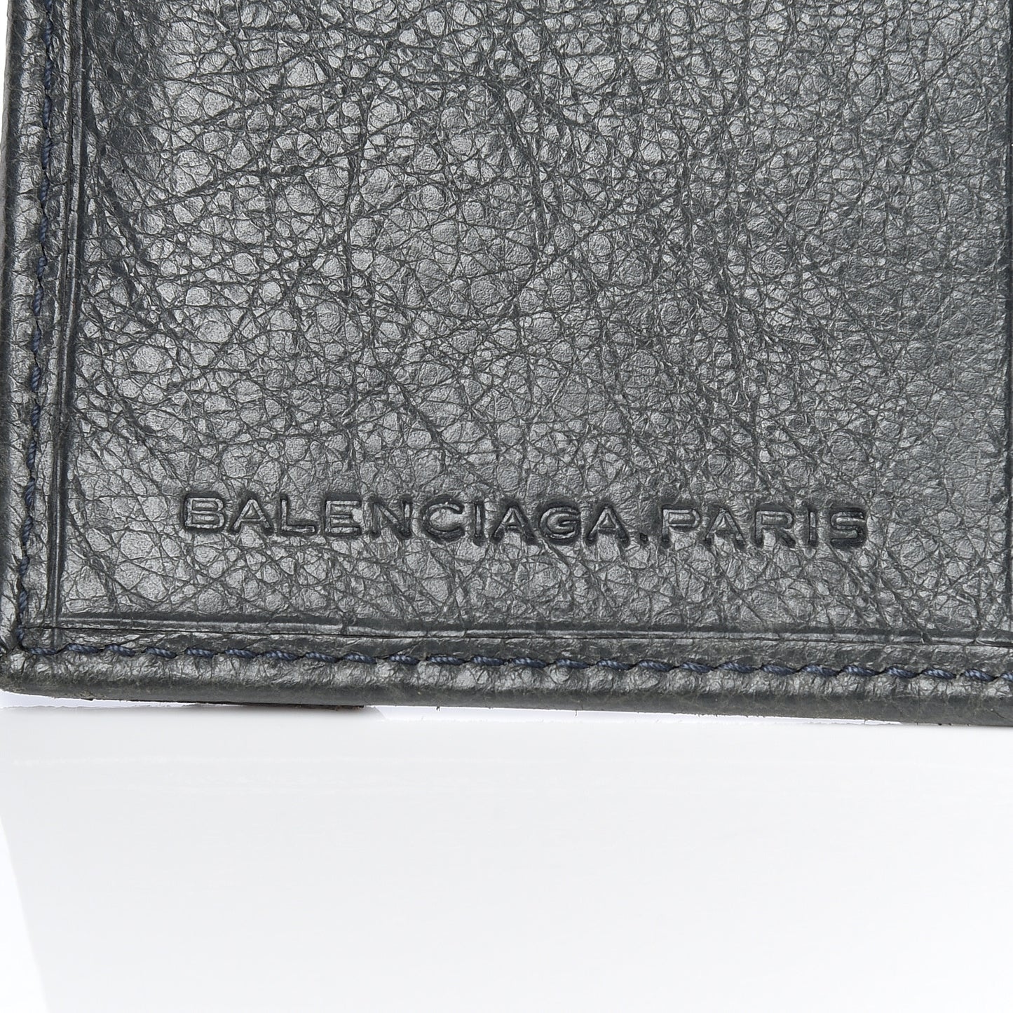 Agneau Classic Hardware Money Wallet Anthracite