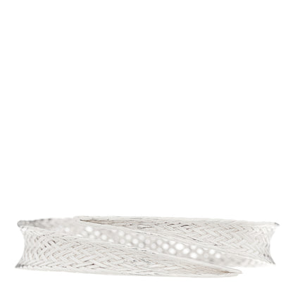 Tiffany Sterling Silver Weave Bangle Bracelet 1 of 3