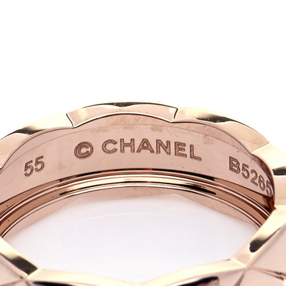 Chanel 18K Beige Gold Small Coco Crush Ring 55 7.25 5 of 6