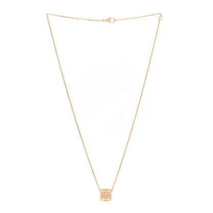 Van Cleef & Arpels 18K Yellow Gold Diamond Small Perlee Clovers Pendant Necklace 3 of 6