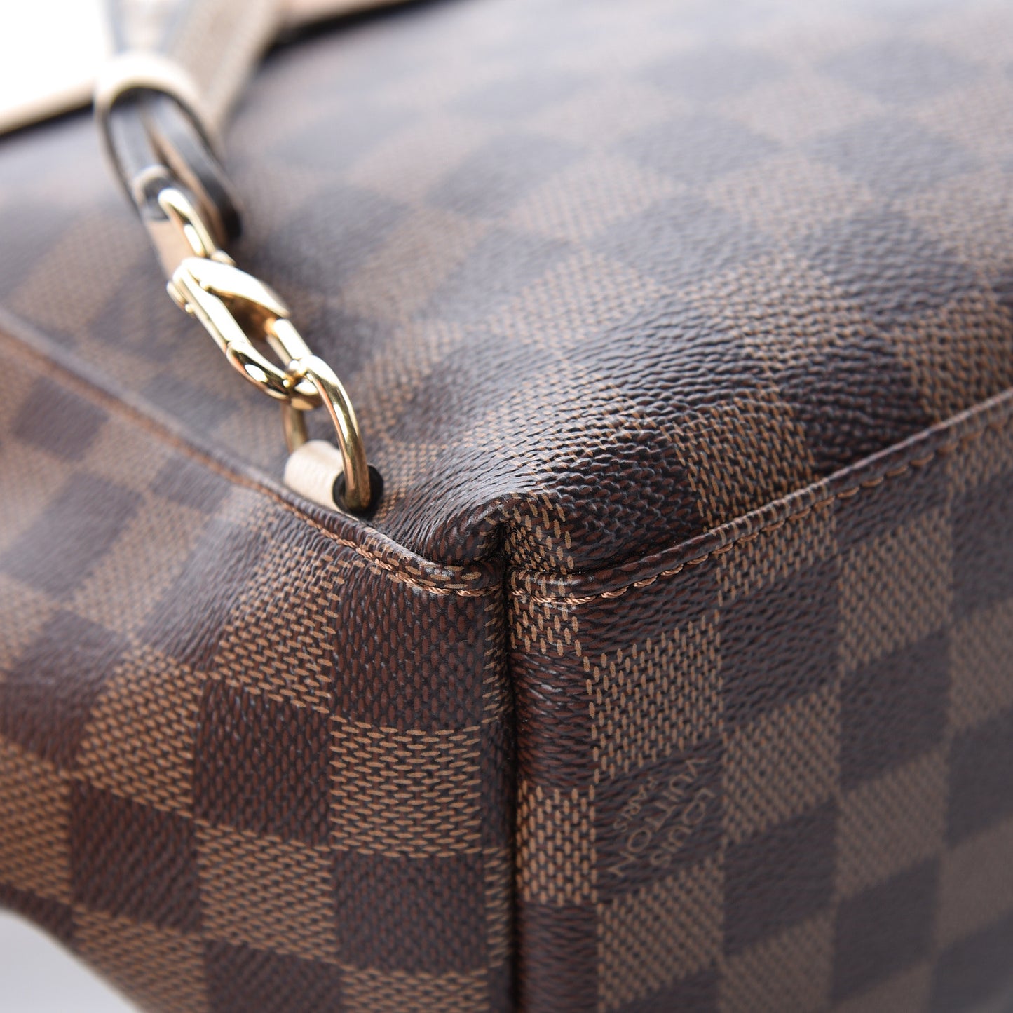Damier Ebene Clapton Backpack Creme