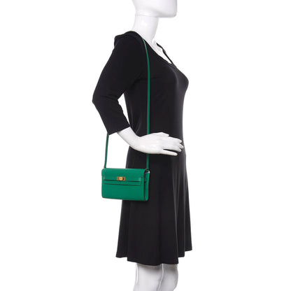 Hermes Epsom Kelly Wallet To Go Vert Jade Bleu Brume 3 of 10