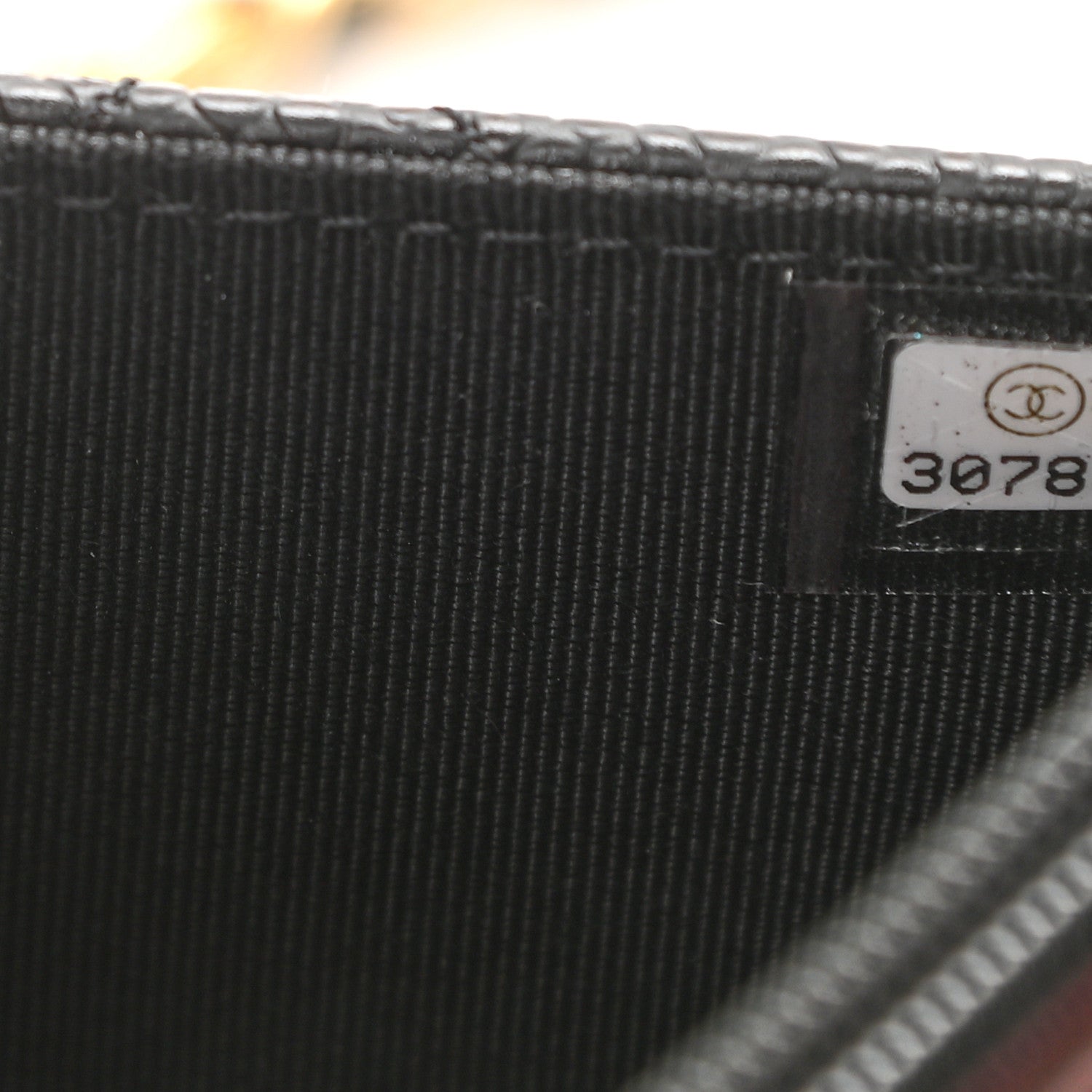 Chanel Caviar Quilted Wallet On Chain WOC Black 8 of 11
