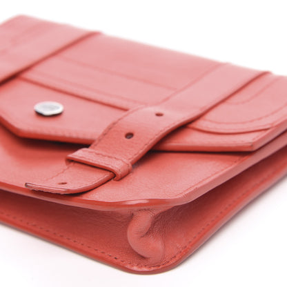 Proenza Schouler Lambskin PS1 Large Chain Wallet Deep Coral 9 of 12