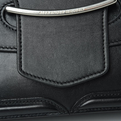 Alexander McQueen Calfskin Heroine Chain Satchel Black 12 of 18
