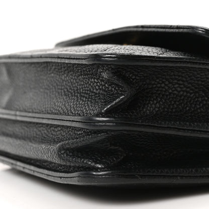 Chanel Caviar Quilted Square Wallet On Chain WOC Black 11 of 11