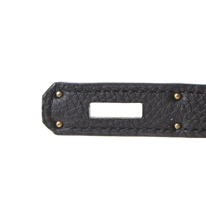 Hermes Togo Matte Alligator Kelly Retourne Touch 28 Black 30 of 38