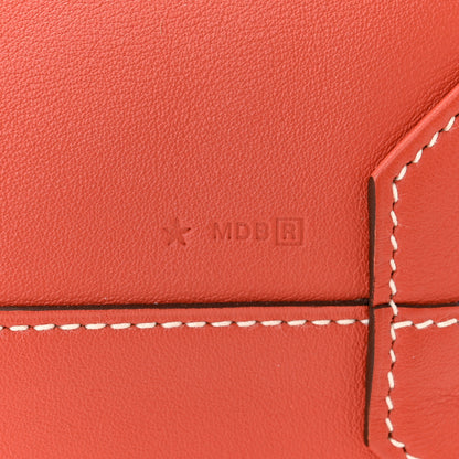 Hermes Taurillon Clemence Double Sens 45 Reversible Tote Rose Jaipur 11 of 17